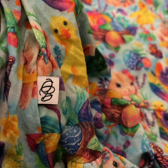 Ollee and Belle Bamboo Easter Spring Sunday Dress Size 3T - Picture 7 of 8